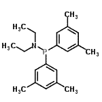 CAS#: 1636-15-3, P,P-Bis(3,5-dimethylphenyl)-N,N-diethylphosphinous amide