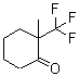 CAS 登录号：163615-17-6， 2-甲基-2-(三氟甲基)环己酮
