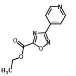 CAS#: 163719-72-0, Ethyl 3-(4-Pyridinyl)-1,2,4-Oxadiazole-5-Carboxylate