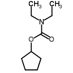 CAS#: 16379-15-0, Cyclopentyl Diethylcarbamate