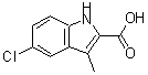 CAS#: 16381-47-8, 5-Chloro-3-Methyl-1H-Indole-2-Carboxylic Acid