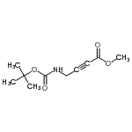 CAS#: 163852-55-9, Methyl 4-({[(2-Methyl-2-Propanyl)Oxy]Carbonyl}Amino)-2-Butynoate