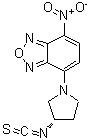 CAS 登录号：163927-30-8， 4-[(3S)-3-异硫氰酸基-1-吡咯烷基]-7-硝基-2,1,3-苯并恶二唑