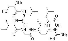 CAS#: 164081-25-8, L-Seryl-L-Leucyl-L-Isoleucylglycyl-L-Arginyl-L-Leucine