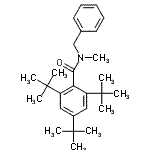 CAS#: 16420-52-3, N-Benzyl-N-Methyl-2,4,6-Tris(2-Methyl-2-Propanyl)Benzamide