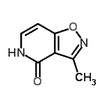 CAS#: 164223-43-2, 3-Methyl-5H-Isoxazolo[4,5-c]Pyridin-4-One