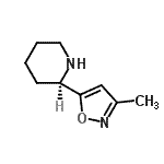 CAS#: 164351-53-5, (2R)-2-(3-Methyl-1,2-Oxazol-5-Yl)Piperidine