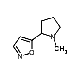 CAS#: 164351-65-9, 5-(1-Methylpyrrolidin-2-Yl)Isoxazole
