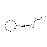 CAS#: 164386-10-1, (1E)-1-{[(1S,2R)-2-Ethoxycyclopropyl]Ethynyl}Cyclooctene