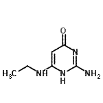 CAS#: 164525-11-5, 2-Amino-6-(Ethylamino)-4(1H)-Pyrimidinone