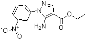 CAS 登录号：16459-34-0， 5-氨基-1-(3-硝基苯基)-1H-吡唑-4-羧酸乙酯