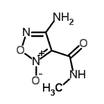 CAS#: 164926-70-9, 4-Amino-N-Methyl-1,2,5-Oxadiazole-3-Carboxamide 2-Oxide
