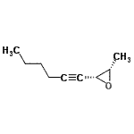 CAS#: 164933-42-0, (2R,3S)-2-(1-Hexyn-1-Yl)-3-Methyloxirane