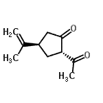 CAS#: 165067-79-8, (2S,4R)-2-Acetyl-4-Isopropenylcyclopentanone