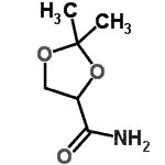 CAS#: 165522-04-3, 2,2-Dimethyl-1,3-Dioxolane-4-Carboxamide
