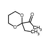 CAS#: 165544-14-9, 1-(2-Ethyl-1,3-Dioxan-2-Yl)Ethanone