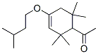 CAS#: 16556-55-1, 1-[2,2,6,6-Tetramethyl-4-(3-Methylbutoxy)-3-Cyclohexen-1-Yl]Ethan-1-One
