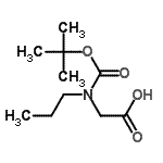CAS#: 165607-76-1, N-{[(2-Methyl-2-Propanyl)Oxy]Carbonyl}-N-Propylglycine