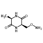CAS#: 16562-04-2, (3R,6R)-3-[(Aminooxy)Methyl]-6-Methyl-2,5-Piperazinedione