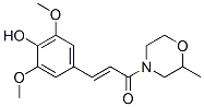 CAS#: 16562-71-3, 4-[3-(3,5-Dimethoxy-4-Hydroxyphenyl)Propenoyl]-2-Methylmorpholine