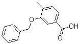 CAS 登录号：165662-68-0， 4-甲基-3-(苯基甲氧基)-苯甲酸