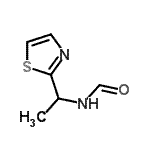 CAS#: 165668-13-3, N-[1-(1,3-Thiazol-2-Yl)Ethyl]Formamide