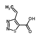 CAS#: 165676-21-1, 4-Vinyl-1,2,3-Thiadiazole-5-Carboxylic Acid