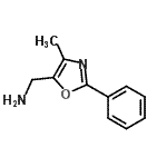 CAS#: 165735-97-7, 1-(4-Methyl-2-Phenyl-1,3-Oxazol-5-Yl)Methanamine