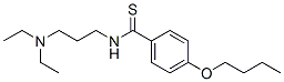 CAS 登录号：16575-27-2， 4-丁氧基-N-[3-(二乙基氨基)丙基]硫代苯甲酰胺