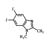CAS#: 1662-23-3, 5,6-Difluoro-1,2-Dimethyl-1H-Benzimidazole