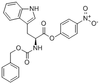 CAS 登录号：16624-64-9， 4-硝基苯基 N-(苄氧羰基)-L-色氨酸酯