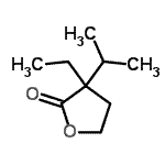 CAS 登录号：166265-17-4， 3-乙基-3-异丙基二氢-2(3H)-呋喃酮