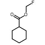 CAS#: 166331-85-7, Fluoromethyl Cyclohexanecarboxylate