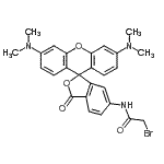 CAS#: 166442-39-3, N-[3',6'-Bis(Dimethylamino)-3-Oxo-3H-Spiro[2-Benzofuran-1,9'-Xanthen]-6-Yl]-2-Bromoacetamide