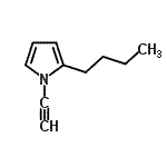 CAS#: 166543-87-9, 2-Butyl-1-Ethynyl-1H-Pyrrole