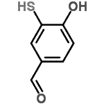 CAS#: 166590-53-0, 4-Hydroxy-3-Sulfanylbenzaldehyde