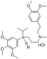 CAS#: 16662-46-7, Methoxyverapamil Hydrochloride