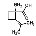 CAS#: 166666-95-1, (1S,2S)-1-Amino-2-Isopropylcyclobutanecarboxylic Acid