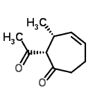 CAS#: 166825-82-7, (2S,3R)-2-Acetyl-3-Methyl-4-Cyclohepten-1-One