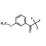 CAS#: 166831-66-9, 2,2,2-Trifluoro-1-[3-(Methylsulfanyl)Phenyl]Ethanone