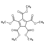 CAS#: 16691-59-1, Pentamethyl 1,3-Cyclopentadiene-1,2,3,4,5-Pentacarboxylate