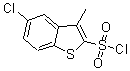 CAS#: 166964-33-6, 5-Chloro-3-Methylbenzo[b]Thiophene-2-Sulfonyl Chloride