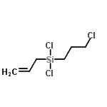 CAS 登录号：166970-54-3， 烯丙基(二氯)(3-氯丙基)硅烷