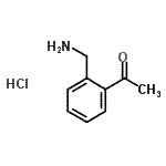 CAS#: 166983-74-0, 1-[2-(Aminomethyl)Phenyl]Ethanone Hydrochloride (1:1)