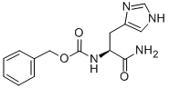 CAS#: 16706-41-5, (S)-[2-Amino-1-(1H-Imidazol-4-Ylmethyl)-2-Oxoethyl]-Carbamic Acid Phenylmethyl Ester
