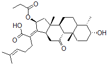 CAS#: 16711-91-4, 11-Monoketofusidic Acid