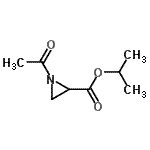 CAS 登录号：167156-66-3， 异丙基1-乙酰基-2-氮丙啶羧酸酯