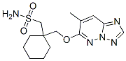 CAS#: 167309-33-3, [1-[(7-Methyl-[1,2,4]Triazolo[5,1-f]Pyridazin-6-Yl)Oxymethyl]Cyclohexyl]Methanesulfonamide