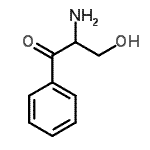 CAS 登录号：16735-23-2， 2-氨基-3-羟基-1-苯基-1-丙酮