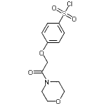 CAS#: 167404-10-6, 4-[2-(4-Morpholinyl)-2-Oxoethoxy]Benzenesulfonyl Chloride